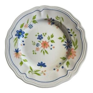 VINTAGE SEARS ROEBUCK COUNTRY FRENCH IRONSTONE SALAD PLATE